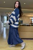 Big Softie Block Stripe Cobain Knit Denim